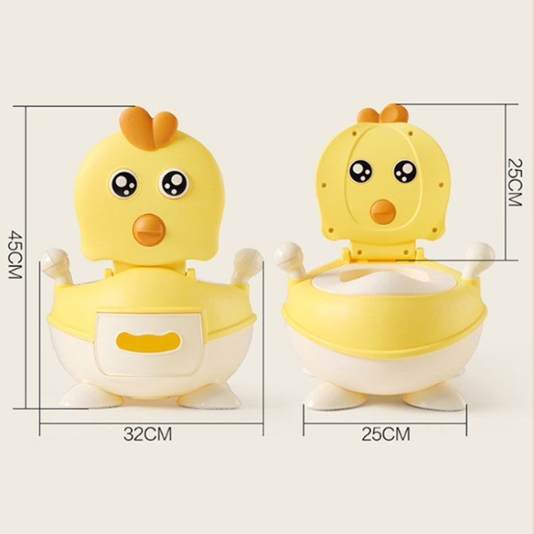 Baby Cute Cartoon Non-slip Toilet(Pink)