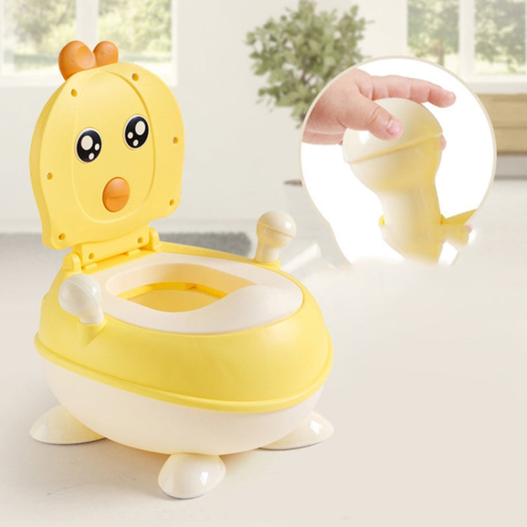 Baby Cute Cartoon Non-slip Toilet(Pink)