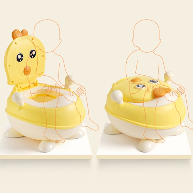 Baby Cute Cartoon Non-slip Toilet(Pink)