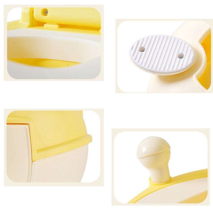 Baby Cute Cartoon Non-slip Toilet(Pink)