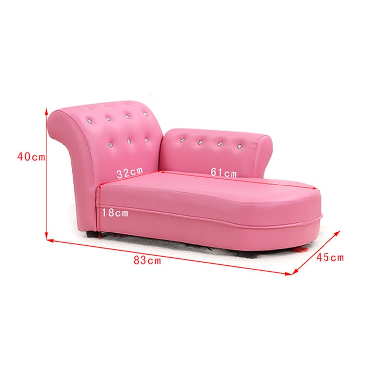 Fashion Kindergarten Leather Art Child Seat Children Sofa Chair Sponge Recliner