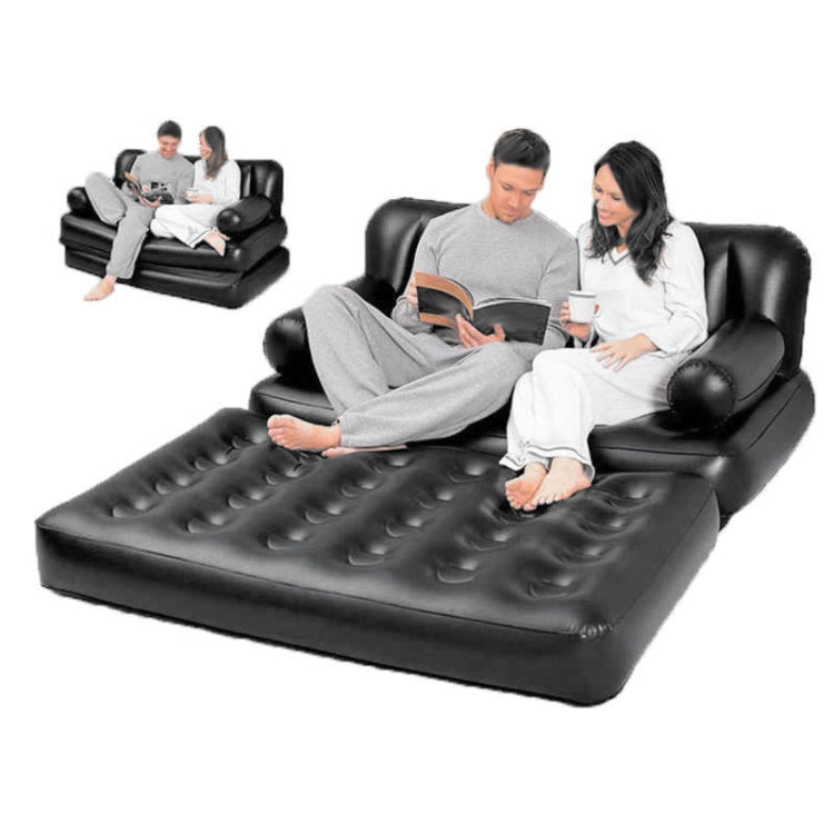 Inflatable Multi-function Garden Sofa Lounge Double Inflatable Bed Camping Outdoor Mattress