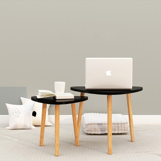 Modern Wooden Tables Desks Set Bedrooms Living Table Bedroom Bedside Table Home Furniture, Size:45x29.5x40cm