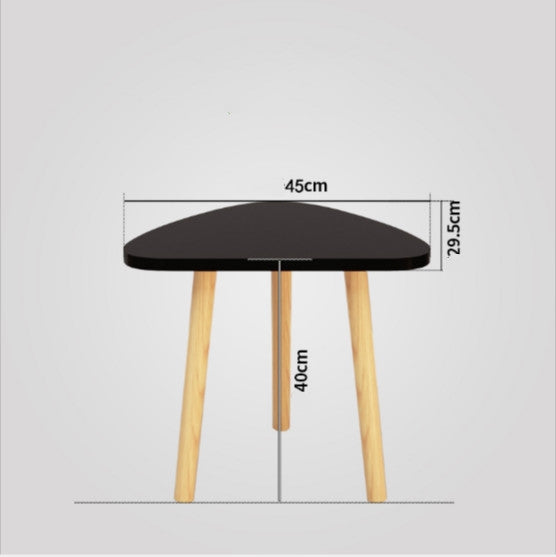 Modern Wooden Tables Desks Set Bedrooms Living Table Bedroom Bedside Table Home Furniture, Size:45x29.5x40cm