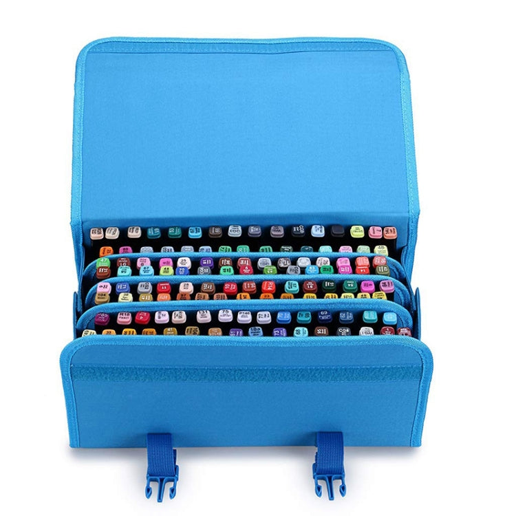 2 PCS Mark Touch Pen Bag Sketch Storage Bag Holders Painting Bag, Size:120 color pencil case