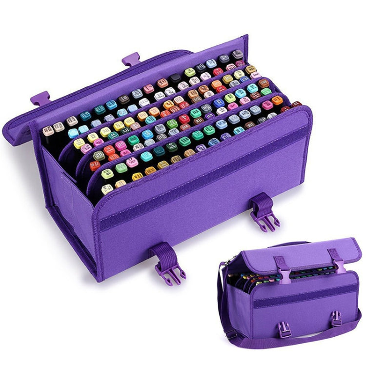 2 PCS Mark Touch Pen Bag Sketch Storage Bag Holders Painting Bag, Size:168 color pencil case