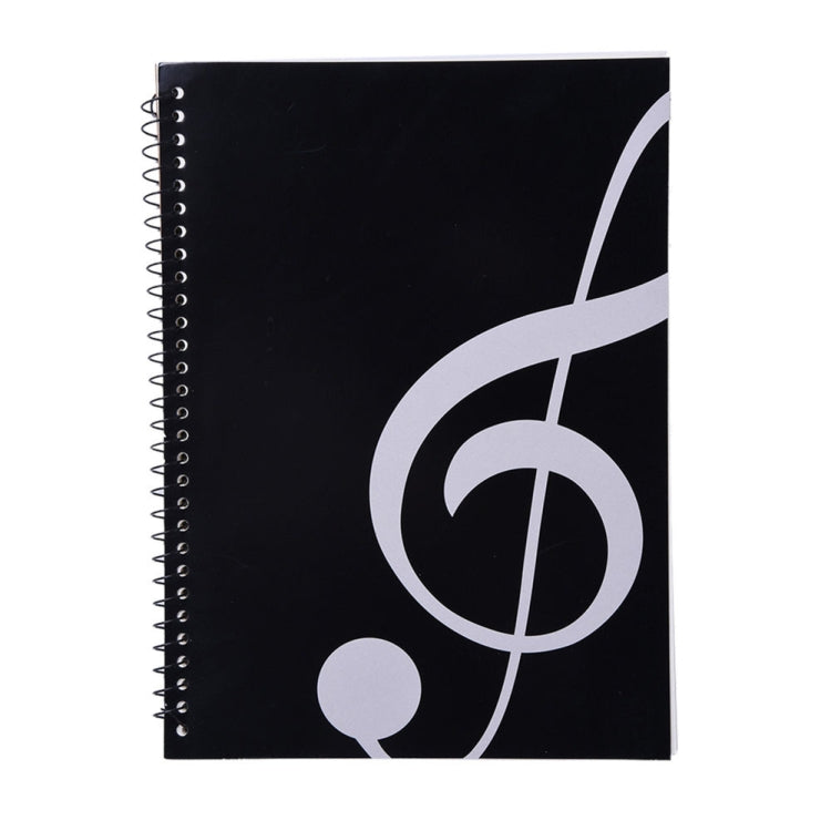 8109897 50 Pages Music Sheet Spiral Notebook Stave Notebook Staff Manuscript Paper Exercise Book
