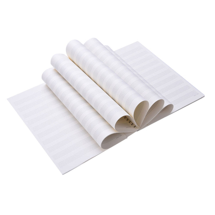 8109897 50 Pages Music Sheet Spiral Notebook Stave Notebook Staff Manuscript Paper Exercise Book