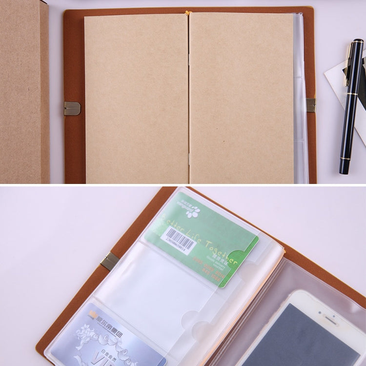 BSD020 Pretty Butterfly Lady Vintage Travelers Notebook Diary Notepad PU Leather Literature Journal Planners School Stationery