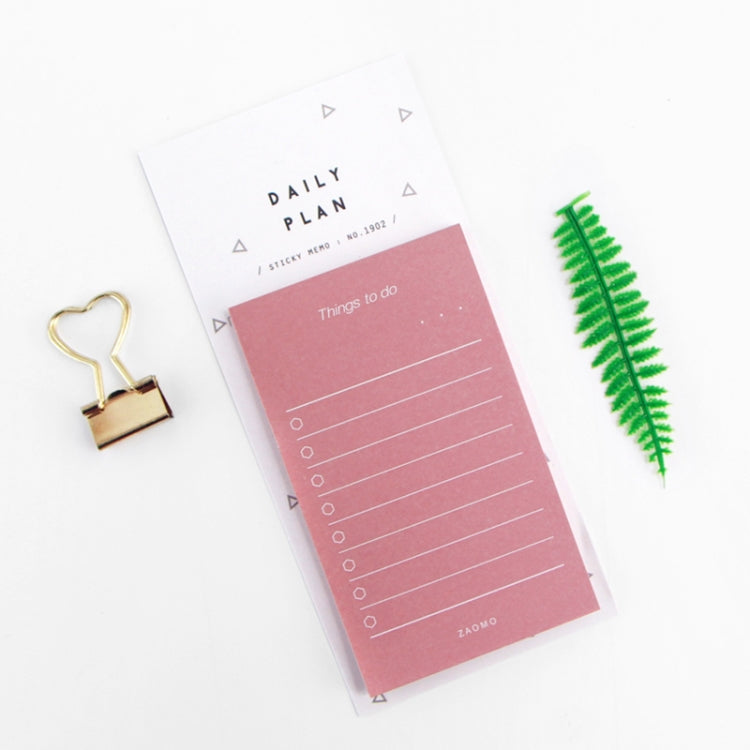 Daily Plan To Do List Weekly Monthly Memo Notepad Portable Notebook Travel Book Journal Stationery Gift