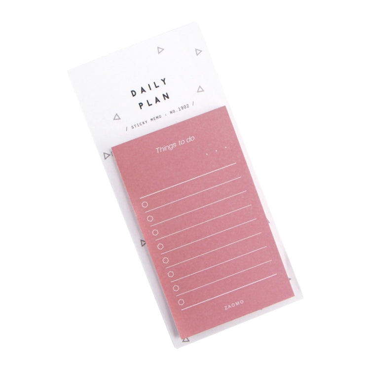 Daily Plan To Do List Weekly Monthly Memo Notepad Portable Notebook Travel Book Journal Stationery Gift