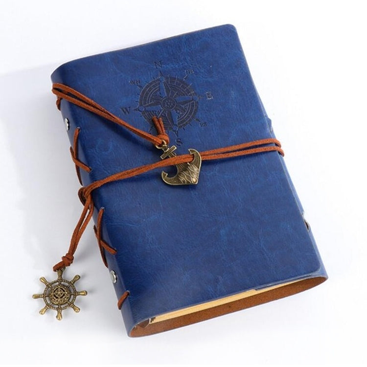 P697 Creative Corsair Anchor Stationery Notepad Office Supplies School Cute Retro Spiral Notebook Diary Book