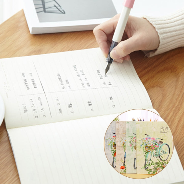 6A60808 A5 Note Book Journal Diary Notepad Memo Planner Stationery, Size:A5