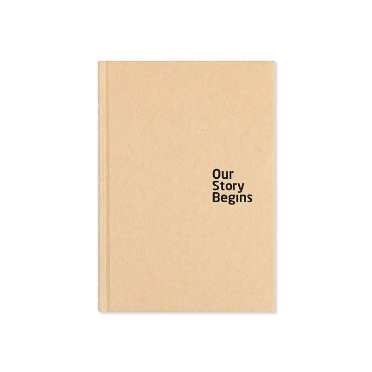 575360974670 Pure Kraft Paper Series Hardcover Notebook A5 Blank Inner Page Simple Notebook Stationery