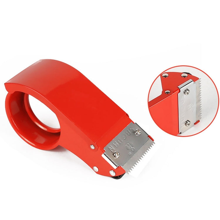 Carton Baler Device Cutter Sealing Machine Tape Dispenser Sealer Holder, Size:2.5 inch Iron Cutter (60mm)