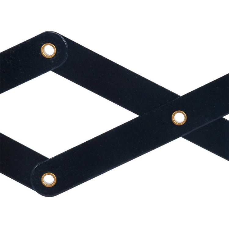 Bookends Iron Metal Adjustable Books Holder Stand Desk Heavy Duty Non Skid Bookend(Black)