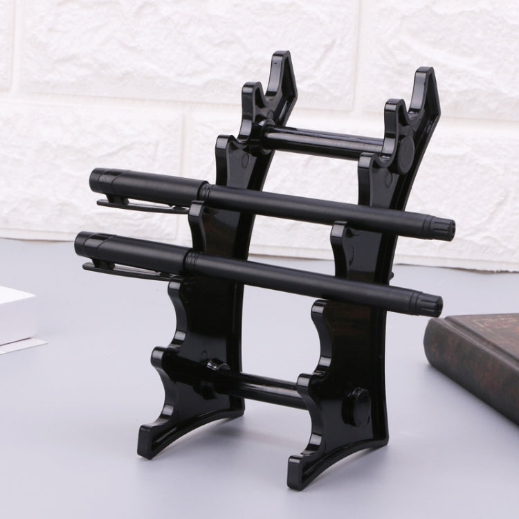 Pen Holders Makeup Brush Eyeshadow Pencil Pen Display Stand 6 Rooms Rack Desk Organizer Stationery