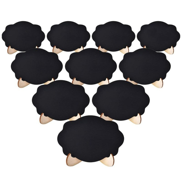 20 Sets Mini Butterfly Chalkboard Signs Small Blackboard with Wooden Frame Easel Kids Craft Party Wedding Decoration