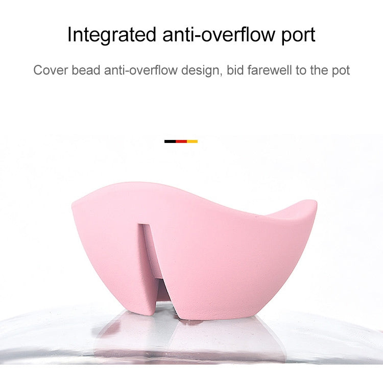 Baby Complementary Food Pot Cooking Milk Pan Maifan Stone Non Stick Household Multifunction Small Pot, Color:Pink Frying Pan