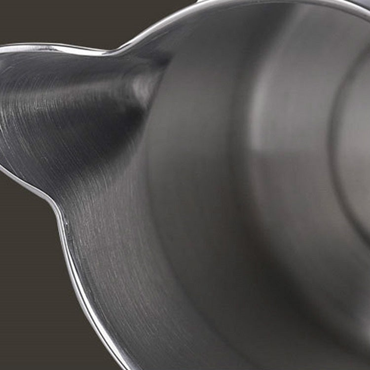 Stainless Steel Coffee Pot Pull Flower Cylinder Cup, Capacity:0.70L