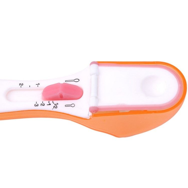 Plastic Milk Powder Amount Scale Adjustment Spoon