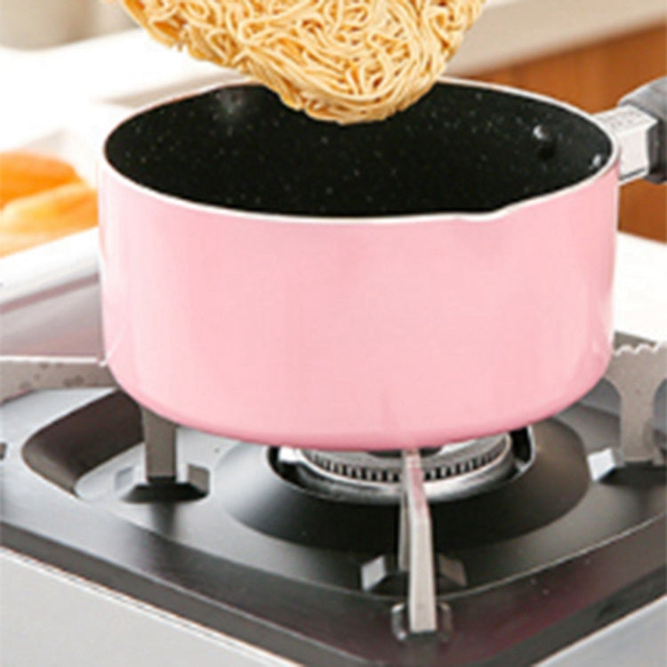 Mini Milk Pan Not-Sticky Heating Pot Portable Soup Pot Metal Flat-Bottomed Multifunction Egg Soup Noodles