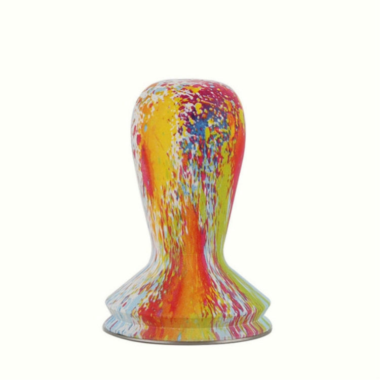 58mm Coffee Tamper Coloured Silicone Frosted Handle Coffee Hammer 304 Stainless Steel Powder Press Coffee Accessories Colorful