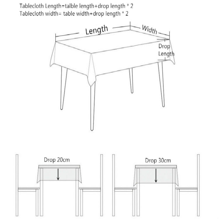 Grid Pattern Cotton Linen Cotton Table Cloth For Dustproof Home Decor Dinner Table Cover, Size:60x60cm