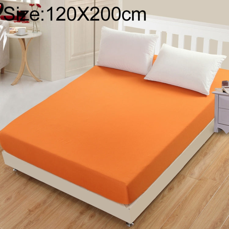 Plain Mattress Protector Bed Mat Mattress Cover Fitted Sheet, Size:120X200cm
