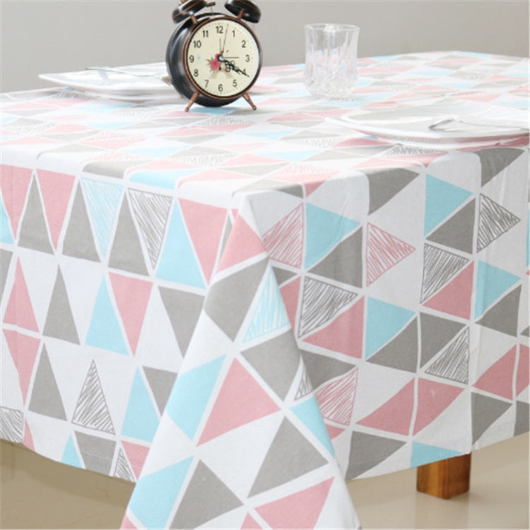 Cotton Linen Tablecloth Dust-proof Rectangular Dining Table Cloth Tea Tablet TV Mat, Size:140x200cm