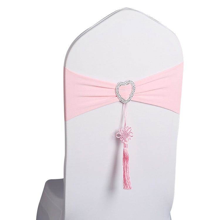 Stretch Chair Bound Chinese Knot Chair Sashes Cover Wedding Chair Decoration For Wedding Party Ceremony Banquet Event Decor