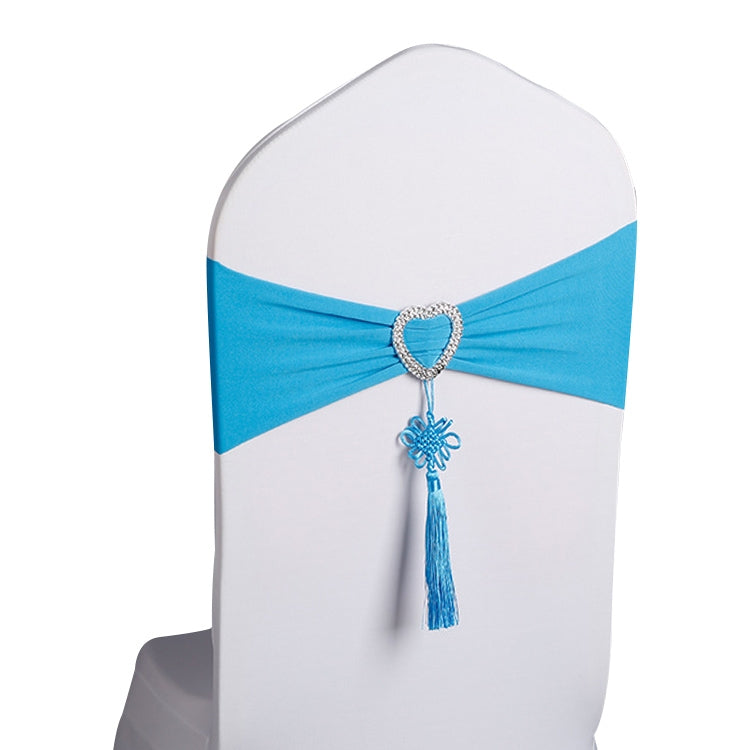 Stretch Chair Bound Chinese Knot Chair Sashes Cover Wedding Chair Decoration For Wedding Party Ceremony Banquet Event Decor