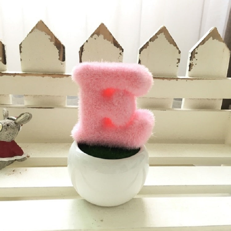 4 PCS Love Simulation Flower Pot Home Decoration Plant Potted Decoration