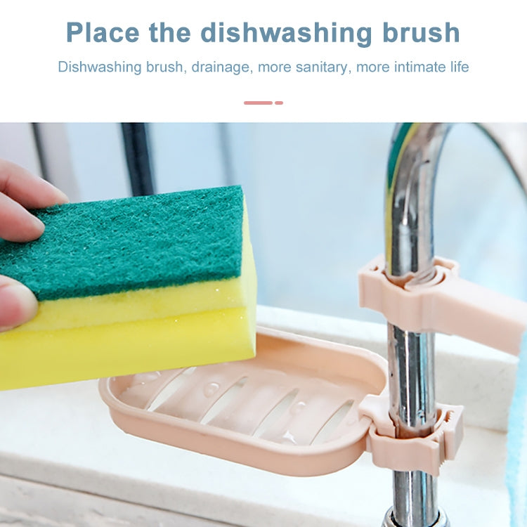 2 PCS Bathroom Toilet Free Punch Towel Rack Faucet Clip Soap Box