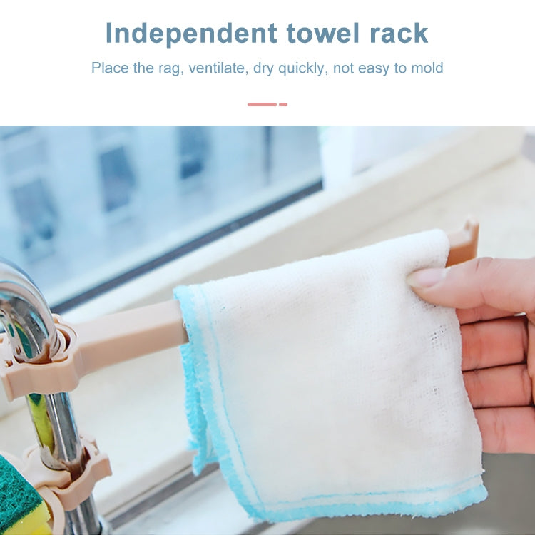 2 PCS Bathroom Toilet Free Punch Towel Rack Faucet Clip Soap Box