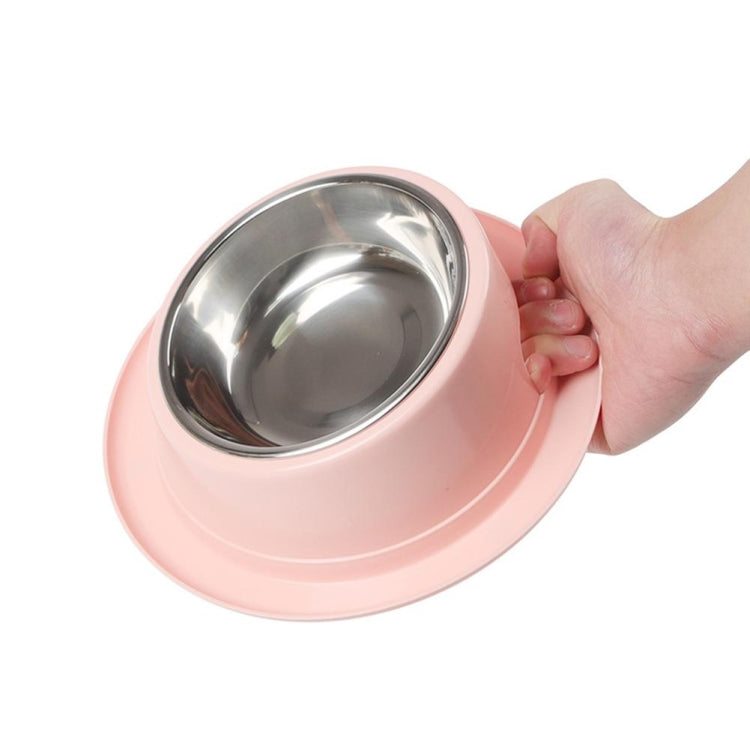 Safe Non-toxic Non-slip Stainless Steel Cat and Dog Bowl Pet Supplies
