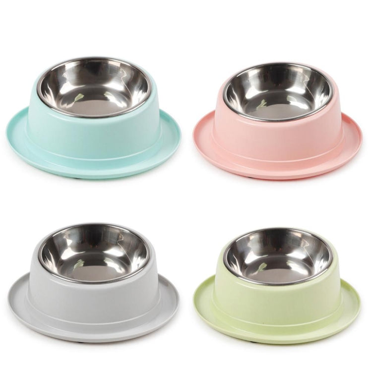 Safe Non-toxic Non-slip Stainless Steel Cat and Dog Bowl Pet Supplies