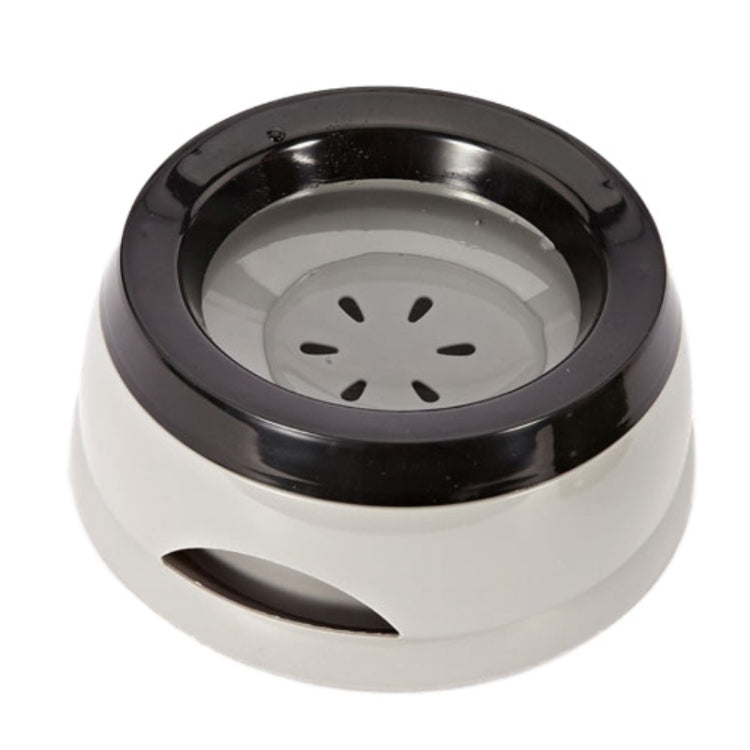 Pet Non-wet Mouth Splash-proof Drinking Fountain Dog Anti-overflow Car Bowl