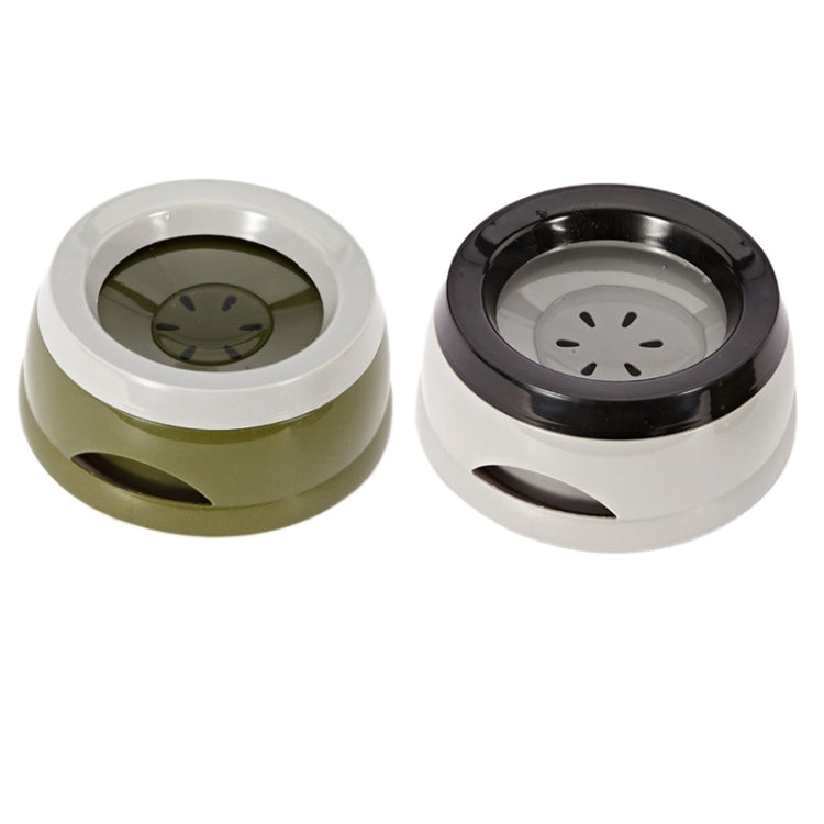 Pet Non-wet Mouth Splash-proof Drinking Fountain Dog Anti-overflow Car Bowl