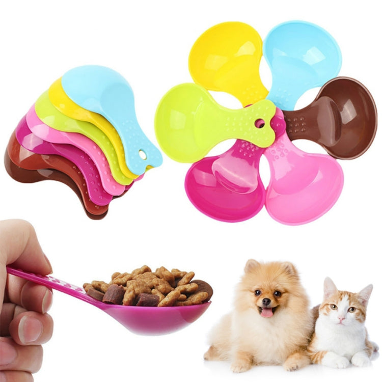 10 PCS Pet Food Utensils Food Bowl Dog Food Spoon Food Shovel