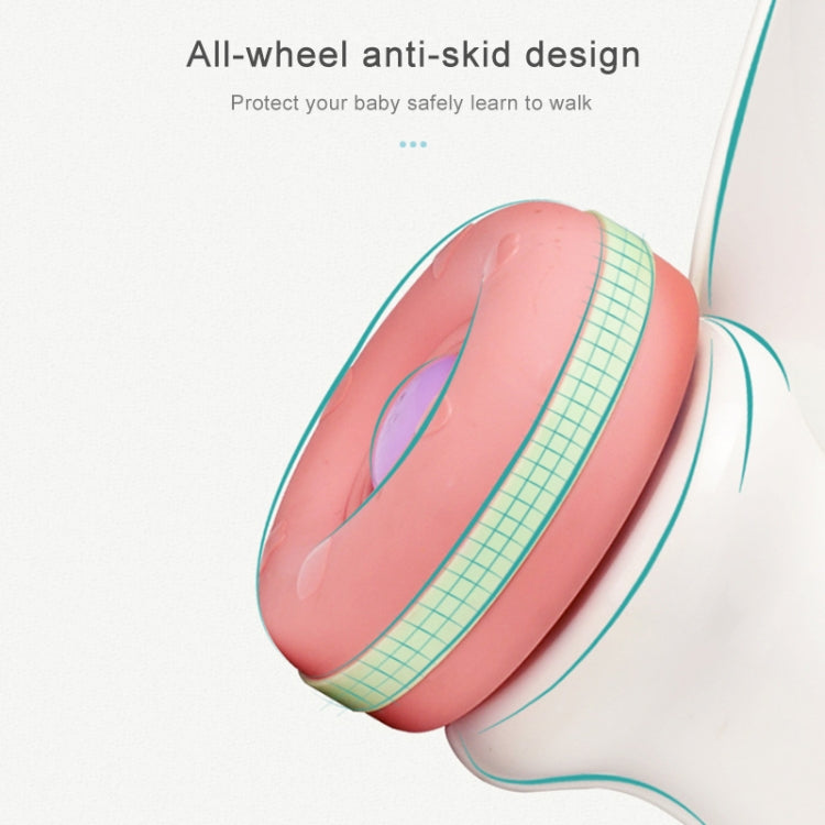 Anti-rollover Multi-function Baby Walker Trolley Toy(As Show)