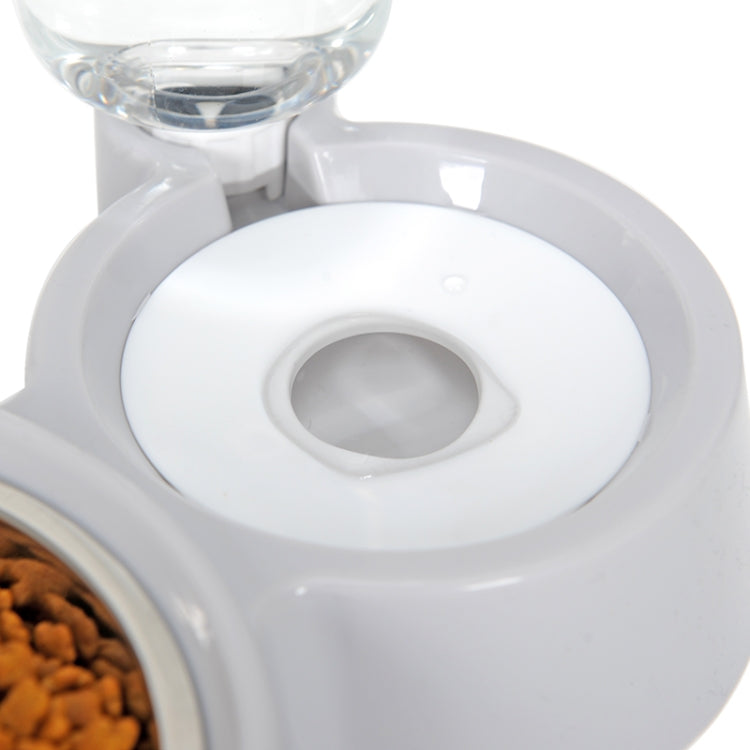 Pet Supplies Automatic Waterer Cat and Dog Food Bowl Double Bowl