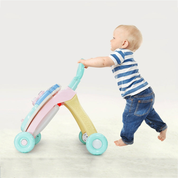 Baby Toddler Stroller Multifunctional Anti-rollover Push Toy(As Show)