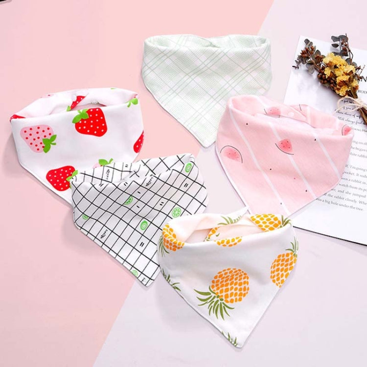 4 PCS Kitten Dog Triangle Saliva Towel Scarf Spring and Summer Pet Accessories