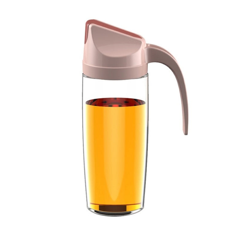 Automatic Opening and Closing Oil Pot Large-capacity Kitchen Leak-proof Oil Bottle Household Soy Sauce Seasoning Bottle, Capacity:600 ml