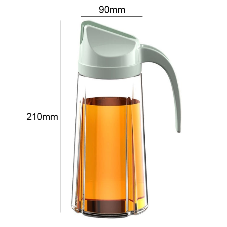 Automatic Opening and Closing Oil Pot Large-capacity Kitchen Leak-proof Oil Bottle Household Soy Sauce Seasoning Bottle, Capacity:630 ml