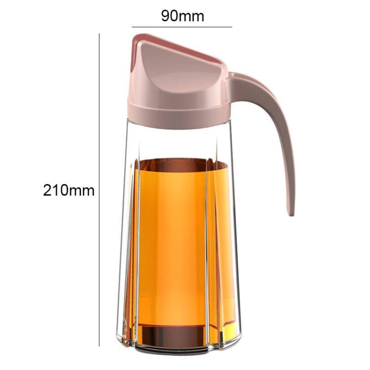 Automatic Opening and Closing Oil Pot Large-capacity Kitchen Leak-proof Oil Bottle Household Soy Sauce Seasoning Bottle, Capacity:630 ml