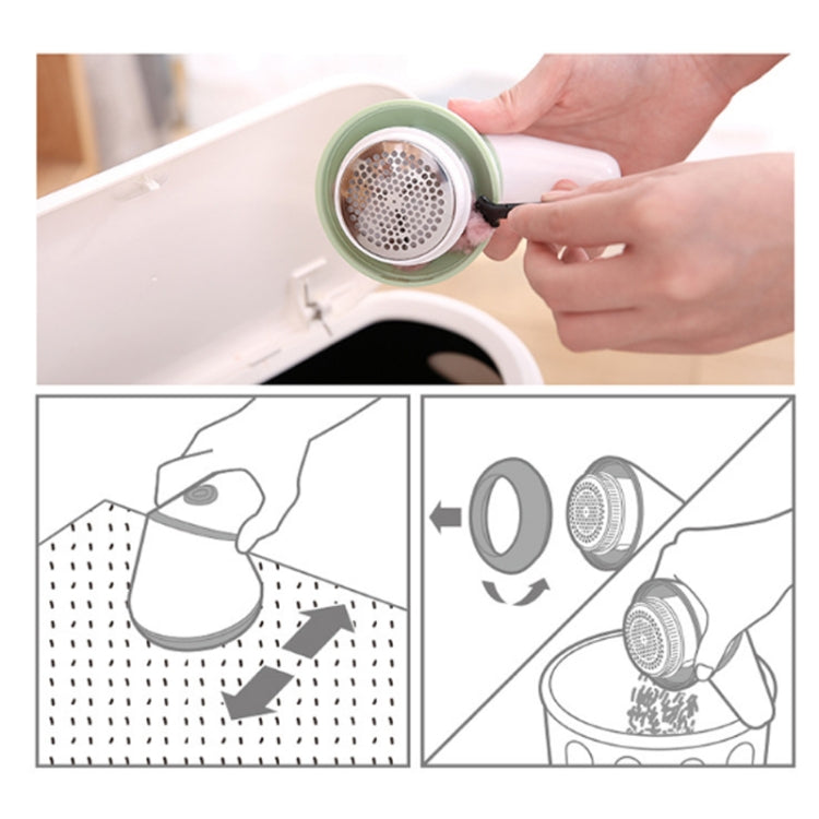 Portable Hair Ball Trimmer Rechargeable Clothes Woolen Coat to Ball Remover Skin Care Shaver(As Show)