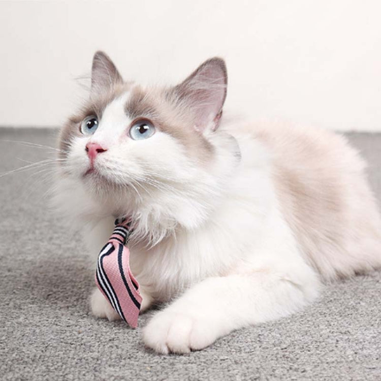 2 PCS Adjustable Pet Cute Bow Tie Cat and Dog Universal Collar Accessories, Size:M