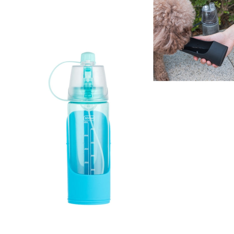Personal Pet Dual Purpose Pet Spray Type Portable Outgoing Cup Dog Drinking Fountain
